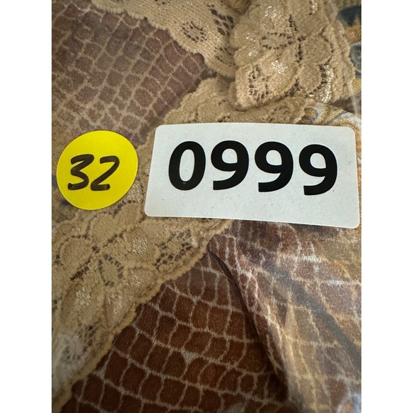 Vintage Caran New York Womans Y2K Babydoll Top Size 1X Fairy Lace Trim Artsy - Picture 10 of 11